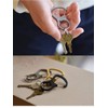 Mocha Carabiner Key Holder, Hook, Key Storage, Made in Japan,