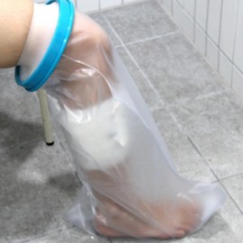 adult shower cast cast leg waterproof cover 3ea