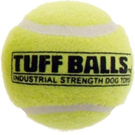 PetSport USA 1.8" JR Tuff Balls for Small Dogs [Pet Safe Non-Toxic Industrial Strength Tennis Balls for Exercise, Play Time & Dog Training]