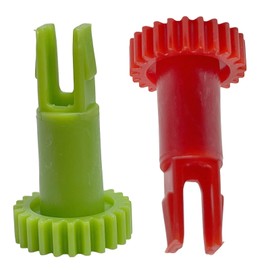 Sweeper Side Brush Gear Motor Shafts Gear for Ecovacs Deebot Ozmo Yeedi T5 T8 T9 T9+ T10 T20 N5 N8 N9 N8pro X1 N8+ Commercial Indoor Robotic Vacuums Side Brush Motor Snap Gear Replacement Parts