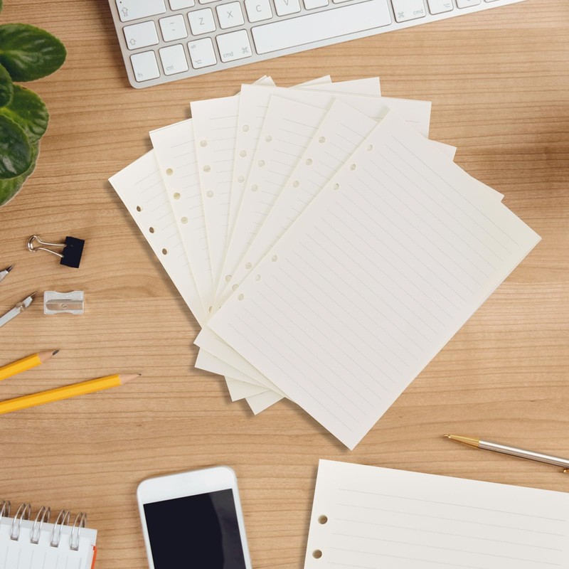 A5 Refill Paper, 3 Packs 135 Sheets Refillable Note Paper,
