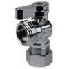 1/4 Turn Ball Pattern Washing Machine Valve, 5/8" OD (Compression)