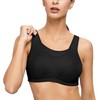 Deyllo Women's Sports Bra Strong Hold Large Sizes Sports Bra