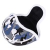PU Leather Camouflage Semicircular Waterproof Magnetic Buckle Golf Putter Head