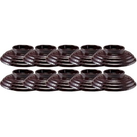 Fukui Craft (Commercial Set) Fukui Craft Miso Soup Bowl, Heat Resistant, Made in Japan, Dishwasher Safe, Stacked Wood Grain Soup Bowl, Lid, Shinzunai Vermilion, 4.1 inches (10.5 cm) (10 Guests)