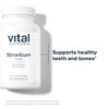 Vital Nutrients Strontium Citrate 227 Soporta Dientes Huesos Saludables Cápsulas