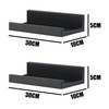GEEZY Set of 2 Floating Wall Shelves Picture Ledge Display