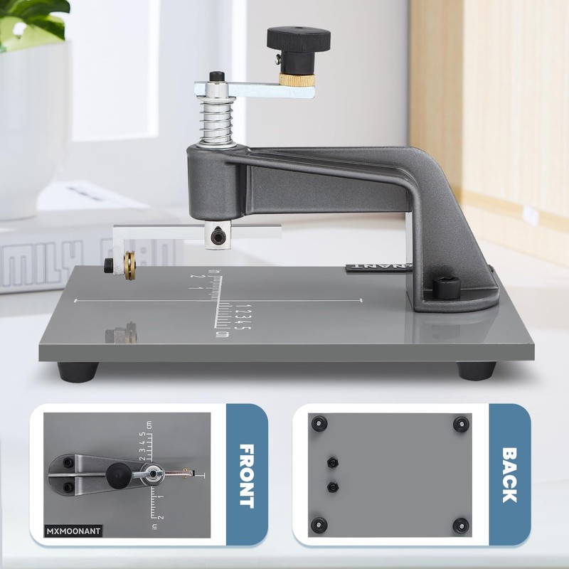 Mxmoonant Glass Circle Cutter 0.39-3.93'' Lens Circle Cutting Tool w/Non-Slip