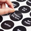 Talented Kitchen Spice Labels Stickers - 144 Round 1.5-Inch Water-Resistant