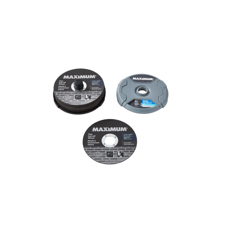 Mastercraft Maximum Thin Cutting Disc Set, 4.5-inch