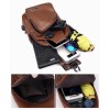 Dolores Pechera Mochila Antirrobo Usb Cuero Bandolera Cruzada Hombro