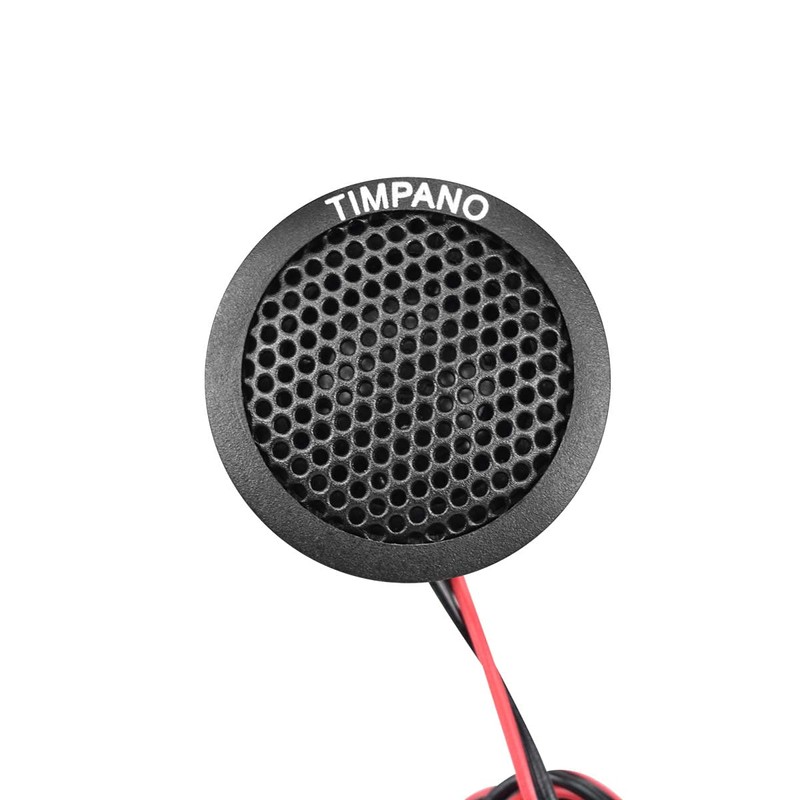 Timpano TPT-ST1 Dome Tweeter, 1 Inch Tweeter Set for Car