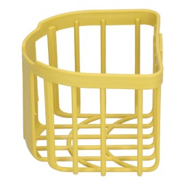 Toilet Shelf Large Capacity WallMounted Bathroom Toilet Paper Holder for Home (Yellow)