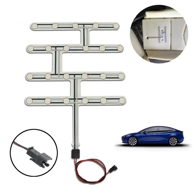 Aswalling Universal Occupied Seat Alarm Pad, Car Seat Pressure Sensor