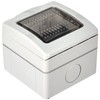 Bticino S25502E 25502 Outdoor case, White, 2 Moduli