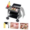 BESTonZON 1 Satz Mini-Grill kreativ Spielzeug bastelbedarf Küchenzubehör 1:12 Puppe