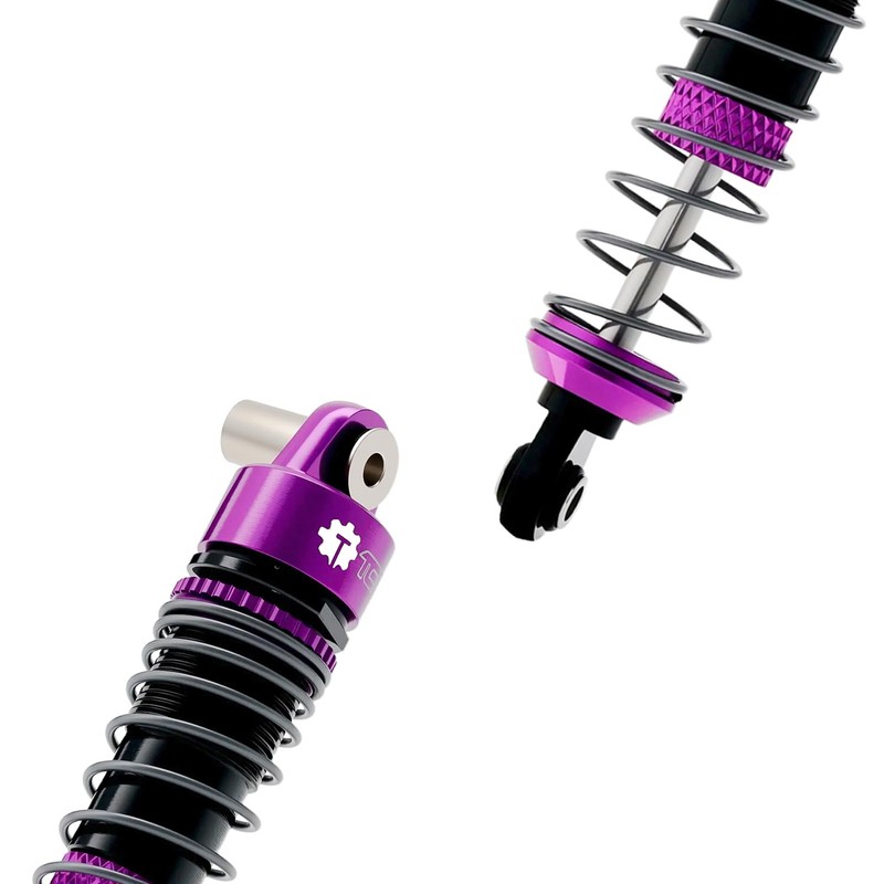 TCRC 4PCS Aluminum RC Oil-Filled Shock Absorber Damper Set Replaceable