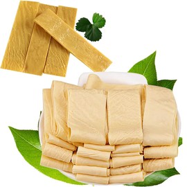Tofu Skin, Handmade Dried Tofu, Chinese Speciality Oil Tofu Skin, Soya Bean Products, Vegetarian, Suitable for Hotpot, Cold Dishes, Stir Fry Tofu Skin (2 packs*120g)