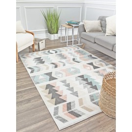 Rugs America Area Rug, 5'0"x7'6", Mint Lime