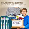 Navona 600 PCS Premium Toothbrushes Bulk, Individually Wrapped Toothbrushes, Disposable