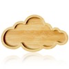 Cloud Charcuterie Board Platter Bamboo Serving Tray Wood Food Board