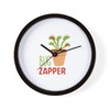 CafePress Bug Zapper 10" Wall Clock for Livingroom, Kitchen, or