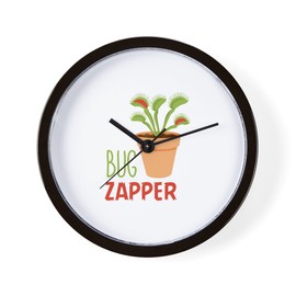 CafePress Bug Zapper 10" Wall Clock for Livingroom, Kitchen, or Office
