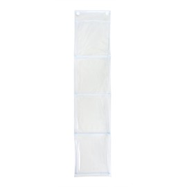 Saki Wall Pocket Clear Size: 9.8 x 46.5 inches (25 x 116.5 cm)