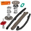 Intake & Exhaust Camshaft w/Cam Timing Chain Guides Tensioner for