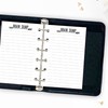 Pocket Brain Dump Planner Insert Refill, 3.2 x 4.7 inches,