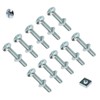 TERF® M8 X 30mm Roofing Bolt with Square Nut M8