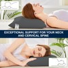 Organic Buckwheat Pillow for Sleeping with Dual-Layer Pillowcase and Extra