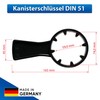 LABROTEC® Canister Key DIN 51 Small Hand Key for 5-12