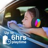 Laser Kids Bluetooth 5.4 Wireless Headphones with RGB Lights, Foldable,