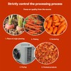 Diced carrots 250g/8.81OZ,Dehydrated Carrot Cubes Carrot,dried vegetables.