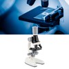 Kids Microscope Set 100x 400x 1200x Magnifications Angle Adjust LED