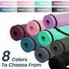 Aurorafy Yoga Mat 1/2-Inch Extra Thick High-Density Exercise Mat with