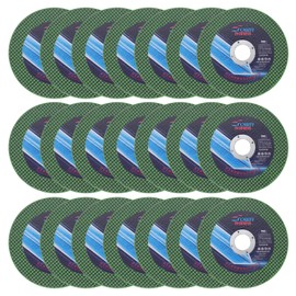 sourcing map 25pcs Cut Off Wheels 4-1/2" x 1/20" x 25/32" Ultra Thin Cutting Wheel rotary tool Cut-Off Discs General Metal Cutting Disc for Stainless Steel Cast Iron Copper, Black