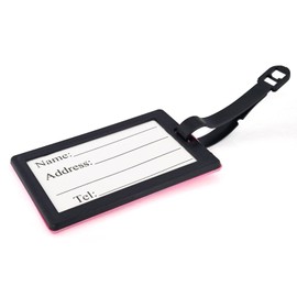 Hands Off Pink Novelty Luggage Suitcase ID Address Travel Tag