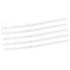 100PCS Spiral Binding Coils 48 Loops 4:1 Pitch A4 Paper