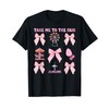 Take Me To The Fair Ferris Wheel Pink Bow T-Shirt