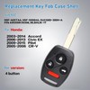 Key Fob Keyless Entry Remote Shell Case & Pad fits