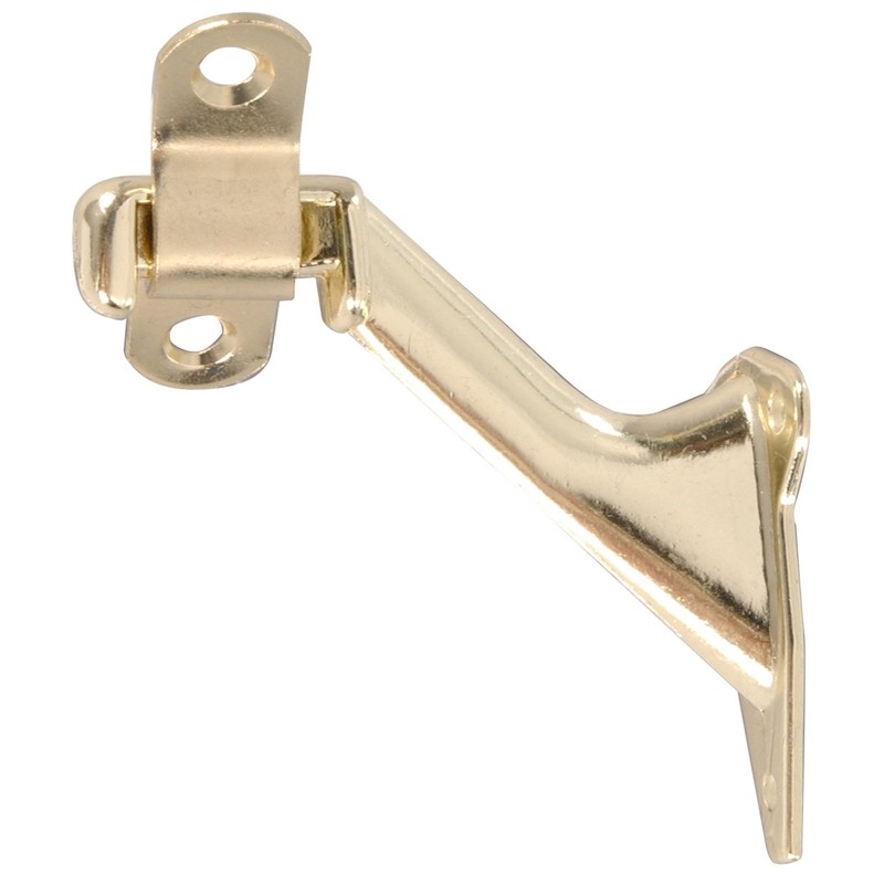 Hardware Essentials 852262 Utility Handrail Brackets Brass