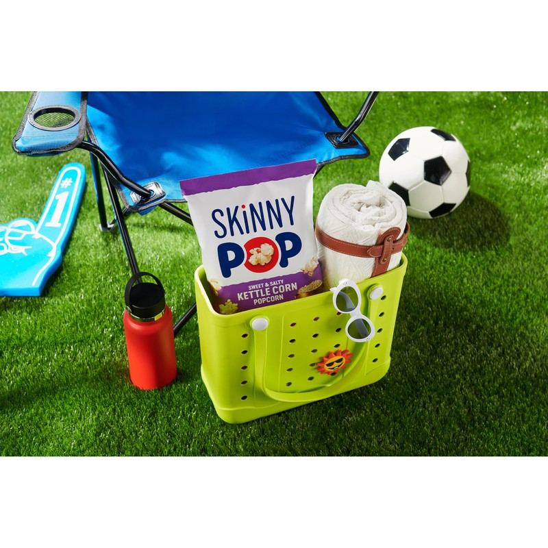 SkinnyPop Popcorn, Sweet & Salty Kettle, Whole Grain, Dairy-Free Snack,