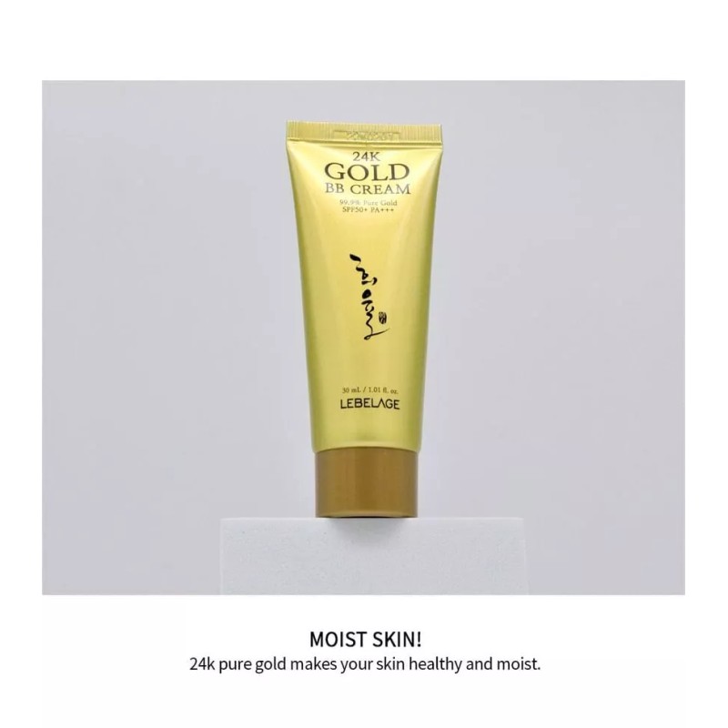 LEBELAGE Heeyul 24K Gold BB Cream SPF50 Reduce Wrinkles Snail