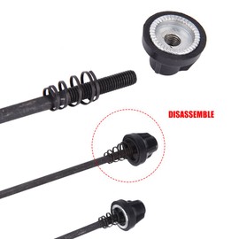 Bike Quick Release,Bolt On Bicycle Wheel Skewers,2pcs Ultralight Alloy Quick Release Skewer Set Front Rear ycle Axle Wheel Hub Bike Replacement Repair Parts