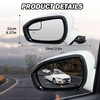 MOFOAP Driver Side Mirror Compatible with Ford Fusion 2016-2022 Mirror