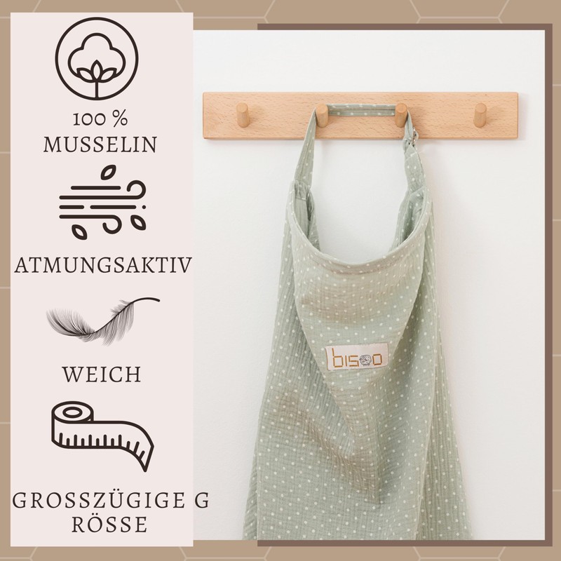 Bisoo Nursing Cloth for On the Go - Nursing Adjustable