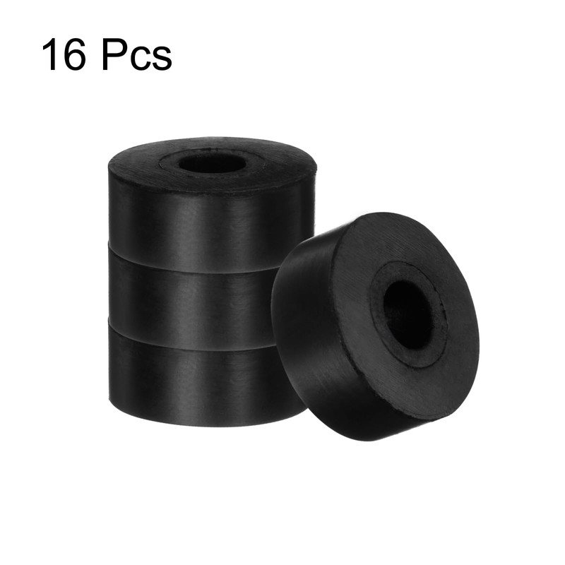 QUARKZMAN Pack of 16 Rubber Washers Rubber Spacer 25 mm