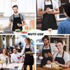 PB TECH Aprons 2 Pcs Adjustable Bib Aprons with 2